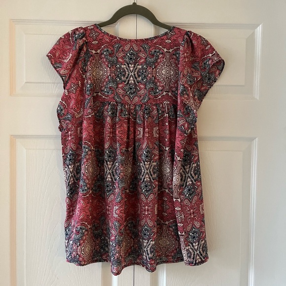 Gap paisley blouse ✨EUC✨ - Picture 3 of 6